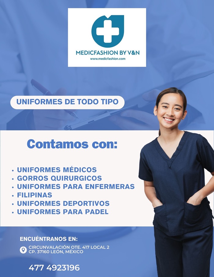 Uniformes para médicos León Gto